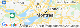 Cote Saint Luc map